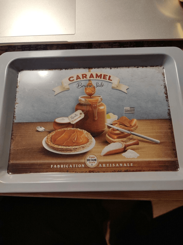 Plateau caramel