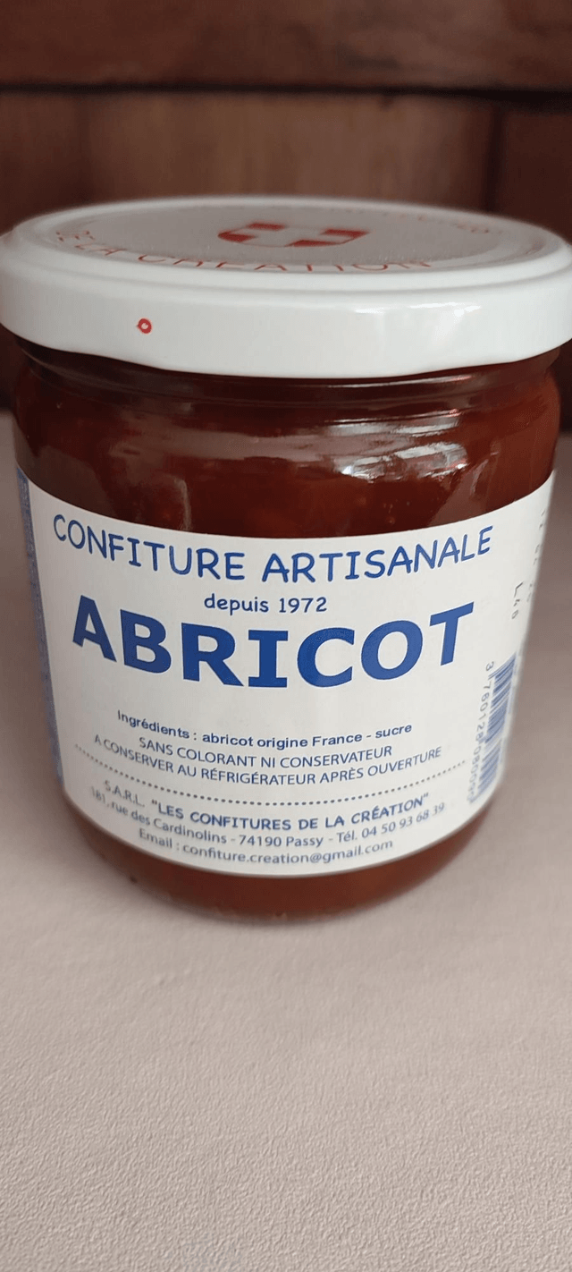 Confiture abricots 