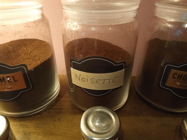 Café noisettes 