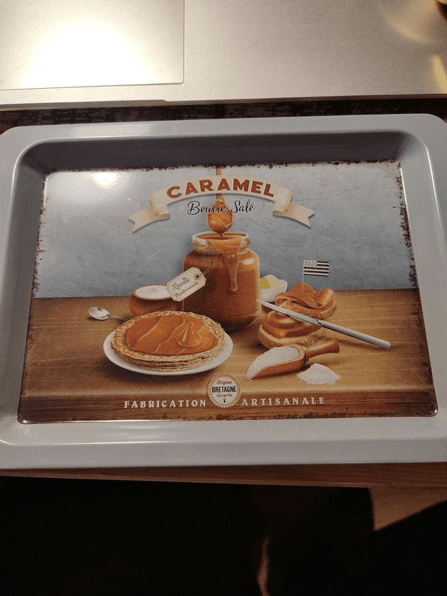 Plateau caramel