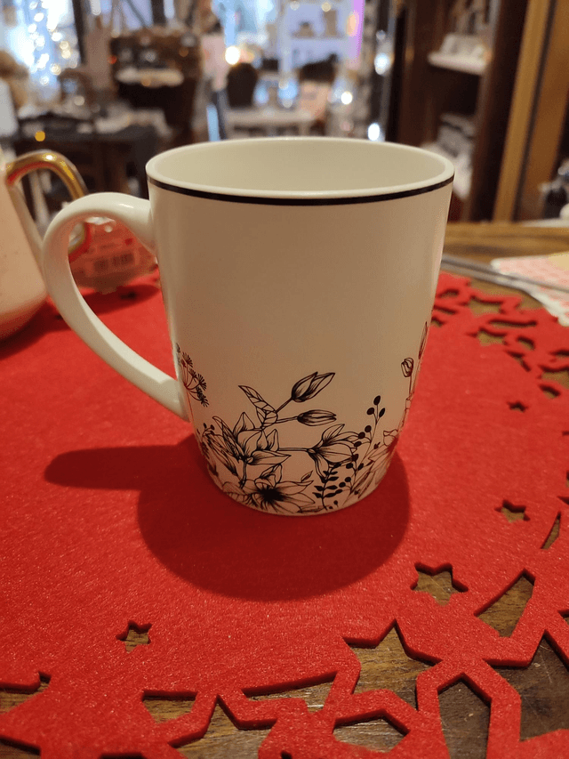 Tasse florale 34cl