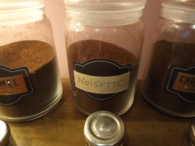 Café noisettes 